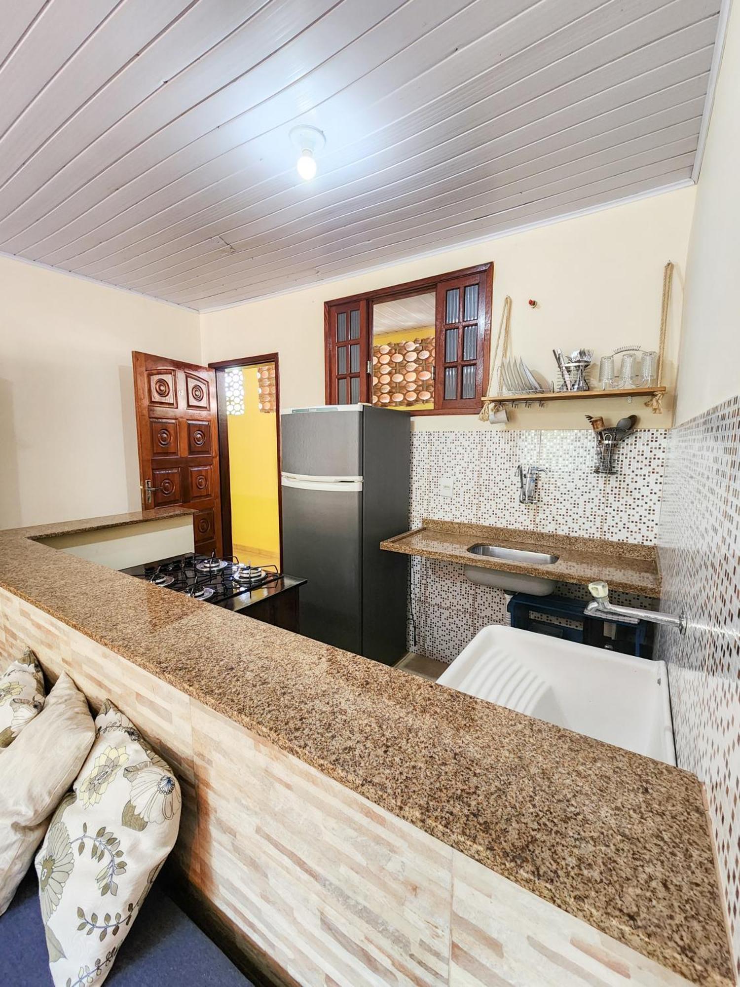 Explorer Tours - Loft Com Cozinha Centro Abraao Bagian luar foto
